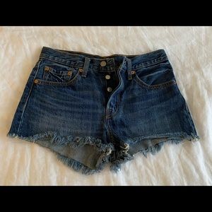 Women’s High Waisted Levi’s Shorts